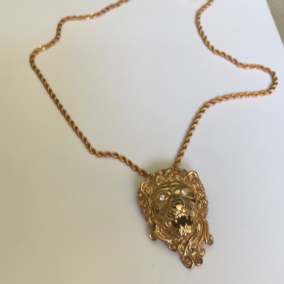 Erwin Pearl Jewelry - Erwin Pearl lion necklace/broach
